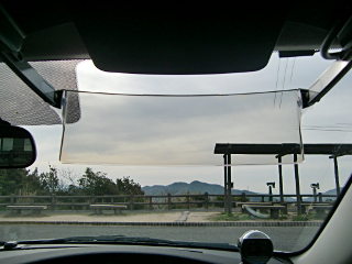 ND-HUD1：運転席からの見え方